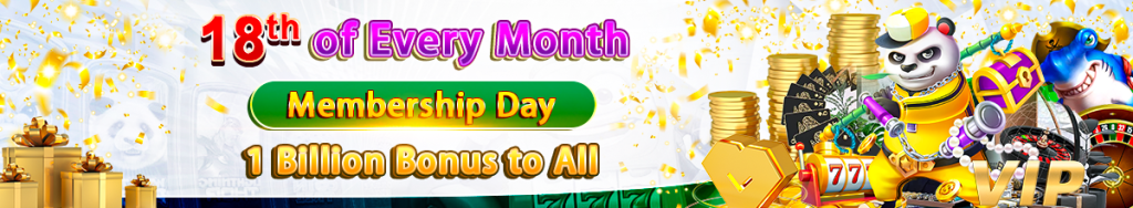 8k8 casino Member Day Bonus
