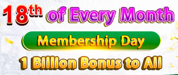 Member Day Bonus